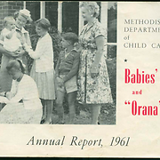 Methodist Department of Child Care Babies' Home and Orana, Annual Report, 1961